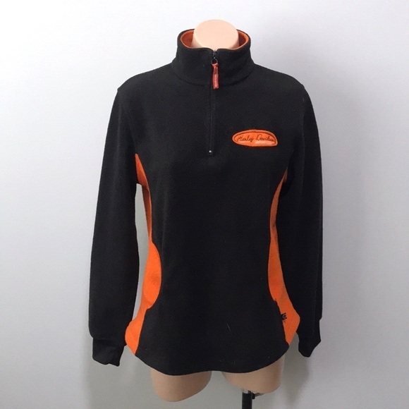 Harley Davidson Fleece Pullover Mechanicsburg PA - Picture 1 of 7
